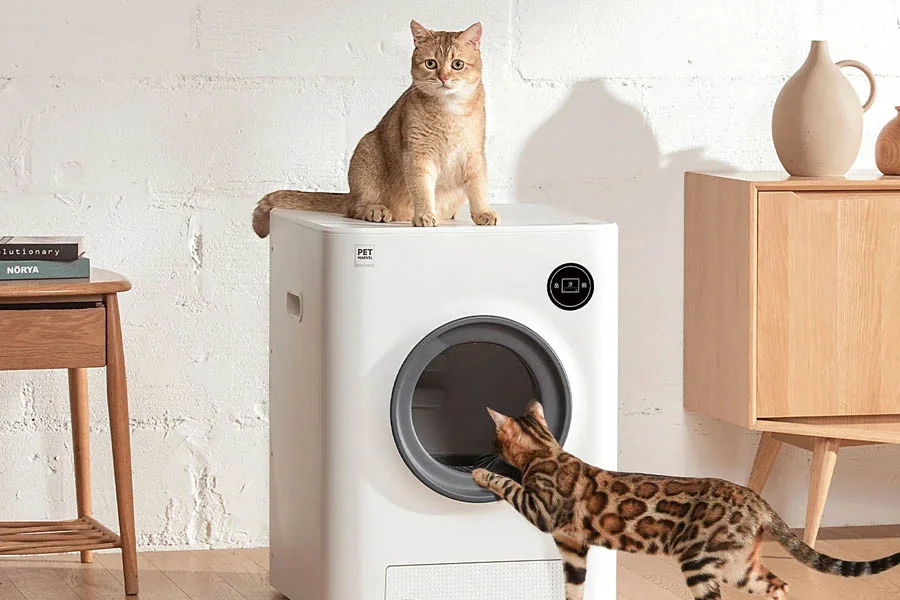 cat litter robots