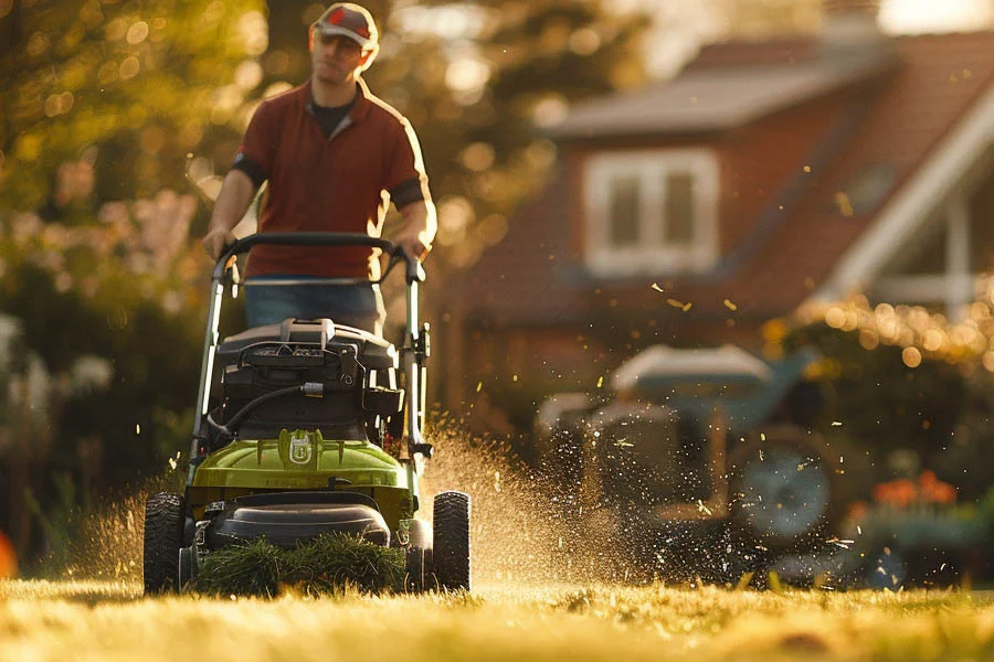 electronic mower