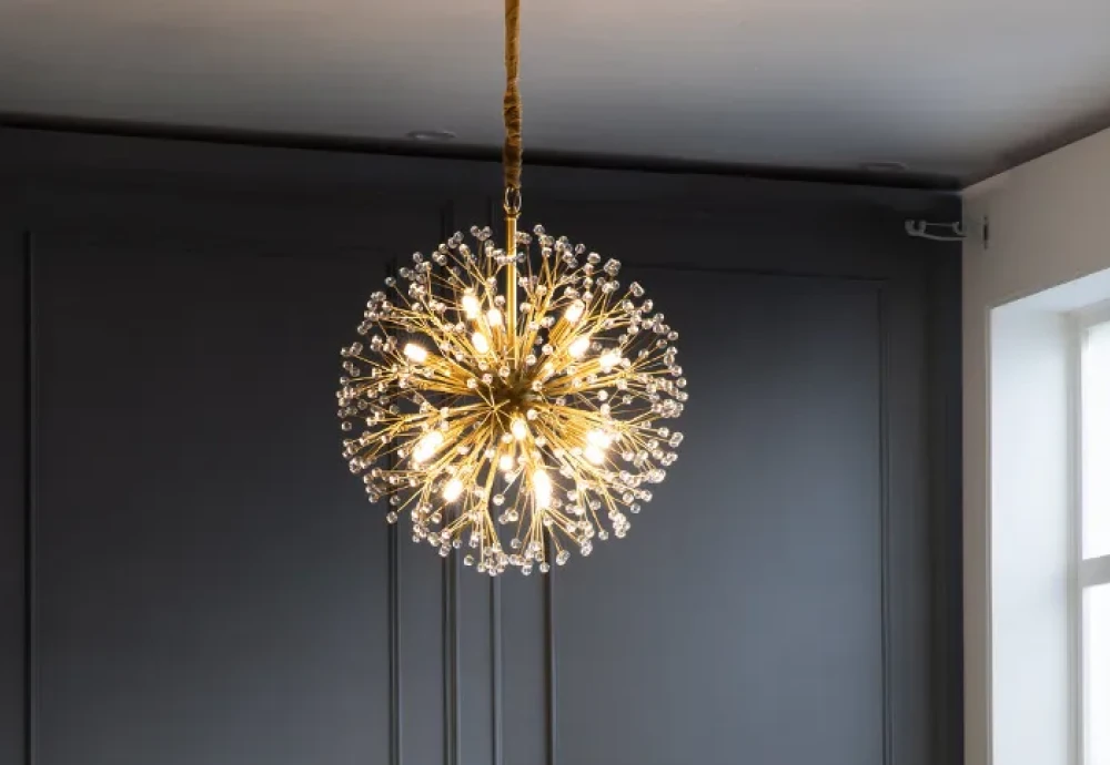 dining room crystal chandelier lighting