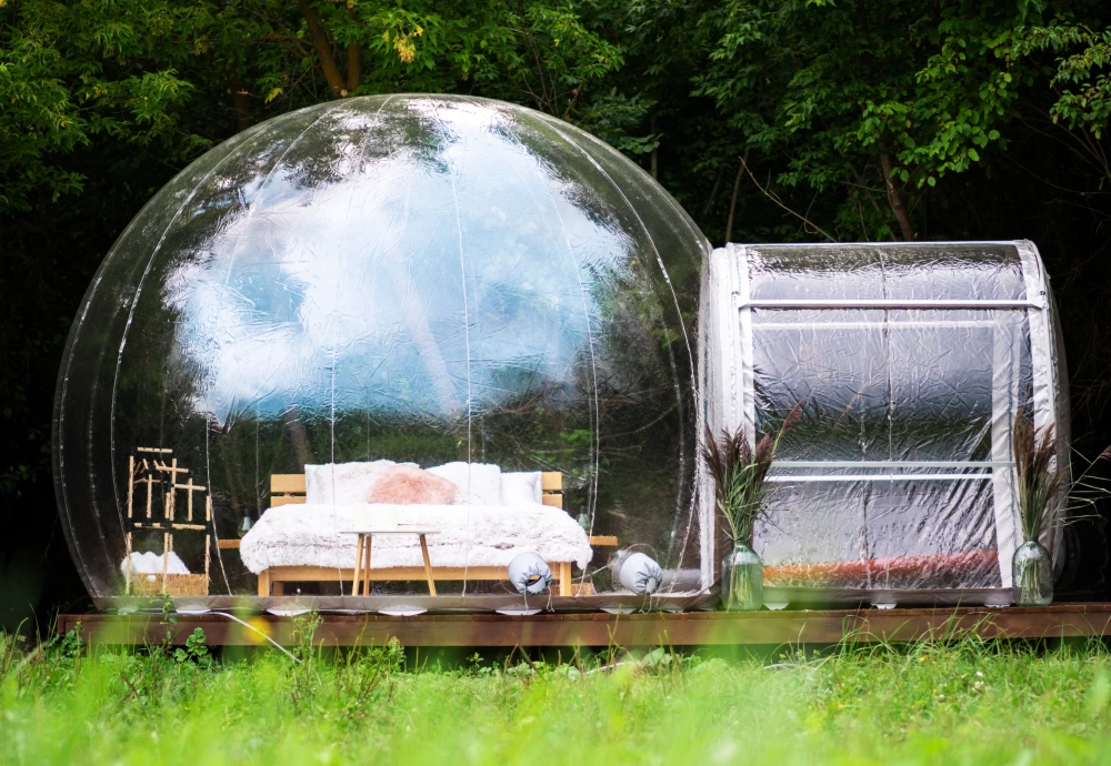 inflatable transparent bubble tent