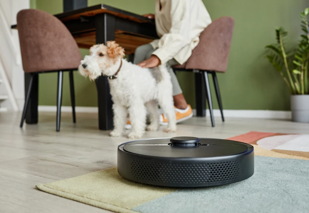 self cleaning mop and vacuum robot